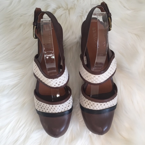 Rachel Comey Trail Leather Wooden Mules/ Slides - Picture 4 of 14